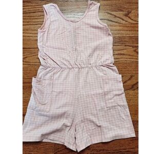 Alice and Ames grid romper